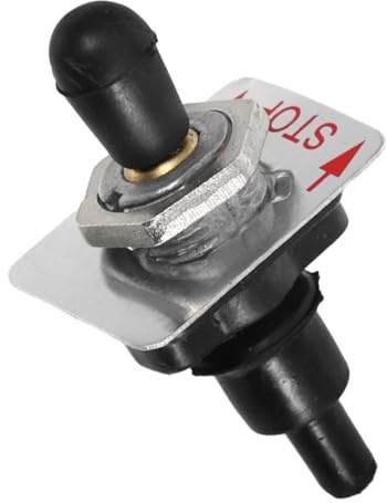SUPVOX Interrupteur À Bascule Pour TronçOnneuse, Bouton D'ArrêT Moteur, Remplacement Pour Tondeuse À Gazon, Compatible Avec 030 031 032 041av 070