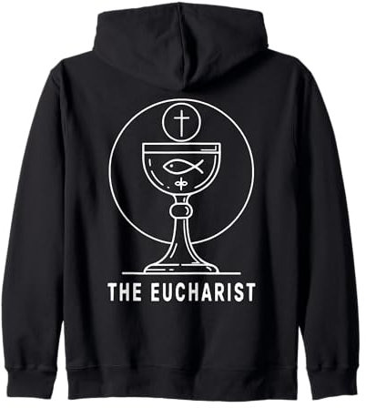 Le calice eucharistique catholique adoration eucharistique Sweat à Capuche