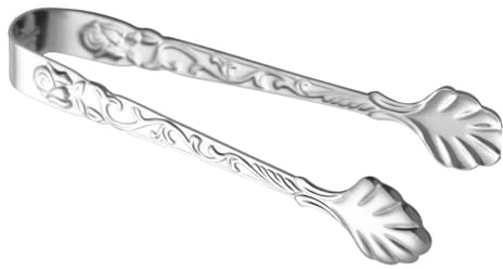 STOBAZA Pince à Sucre Avec Motif Rose Relief Pince à Glaçons à Nourriture Petite