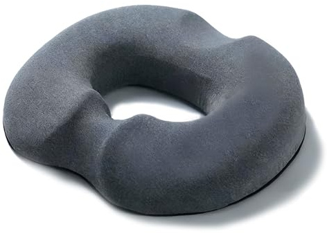 Donut Cushion Memory Foam Tailbone Support, Hemorrhoid Coccyx Pain Relief | Memory Foam Cushions Pillow, Fits Bed, Office Chair, Car Seat, Pressure Relief, Sciatica, Postpartum