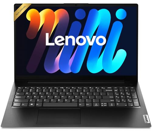 Lenovo 2026 V15 Laptop for Student & Business • 15.6“ FHD Dispaly • 8GB DDR4RAM • 256GB SSD • Intel 4 Cores • Privacy Shutter • Dolby Audio • Copilot AI • Ethernet RJ-45 • Windows 11 Pro