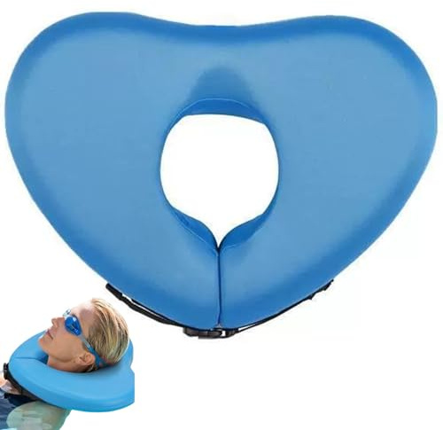 Schwimmhalsband Erwachsene Nicht Aufblasbar, 31-37cm Neopren, Schwimm-Nackenstütze Für Schwimmen Wasseraerobic Rehabilitation (12cm)