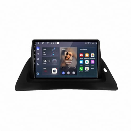 Carplay-Skärm för Renault Kangoo 2009-2018 Röststyrning, Gps-Navigering, Med Kamera, Dashcam, Wifi, Bluetooth Bilradio Stereo Gps Navi, 4 Kärna 2G＋32G