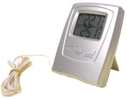 Technoline WS 7029 Temperaturstation silber