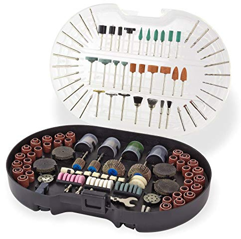 DEMA Zubehör-Set 278 tlg - Minischleifer, Stabschleifer, Multischleifer, Multitool - Schleifaufsätze, robust, vielseitig - Werkstatt, Heimwerken, Renovierung, Hobby