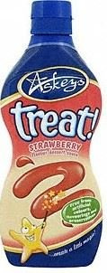 Askeys Treat Sirop de fraise 325 g Lot de 6