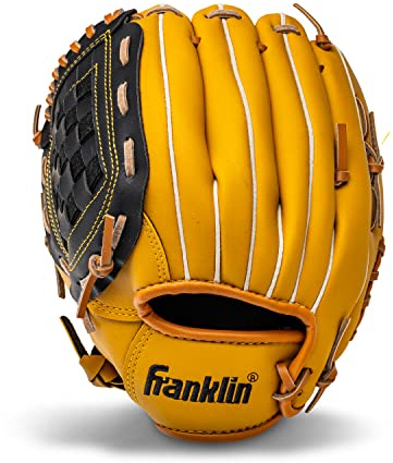 Franklin Sports Field Master Series Gants de Baseball, Mixte, Noir