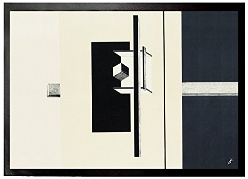 1art1 El Lissitzky Proun, 1o Portfolio De Kestner Folio 5, 1923 Felpudo Alfombra 70x50 cm