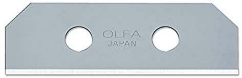 OLFA 1077173 SKB-8 Dual-Edge Blade for SK-8 Safety Knives, Standard, Silver (Pack of 10)