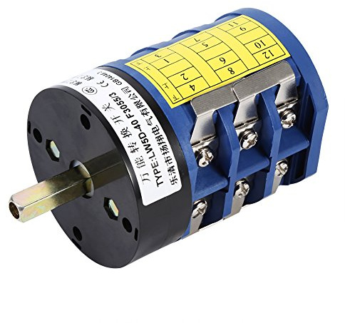 Keenso Auto Reifenwechselmaschine Schalter, 240V / 480V / 500V 40A Reifenmontiermaschine Fußpedal Vorwärts Rückwärts Schalter
