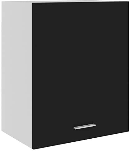 vidaXL Armario Colgante de Cocina “Lyon” Madera ingeniería Negro
