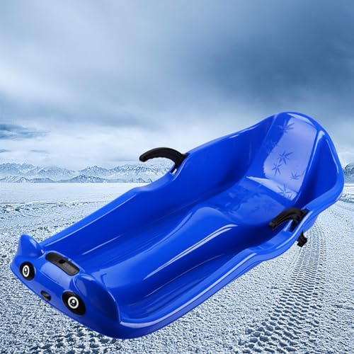 Snow Sledge Kids Double,Snow Sledge with Backrest,Plastic Snow Sled,Plastic Sleds for Sand,Snow Sledge Board