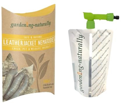 Leatherjacket Nematodes 100sq.m Gardening Naturally with Bag Applicator