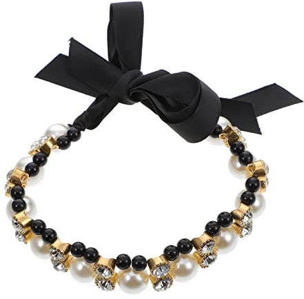 LABRIMP Dog Collar Puppy Collar Pet Necklace Elegant and Stylish for Outdoor Walks Competitions