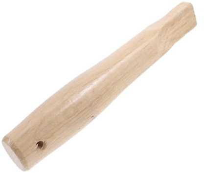 DIYEAH Wooden Handle 18cm Oak Grip Mini Handle Replacement for Hatchet DIY Woodworking Tool