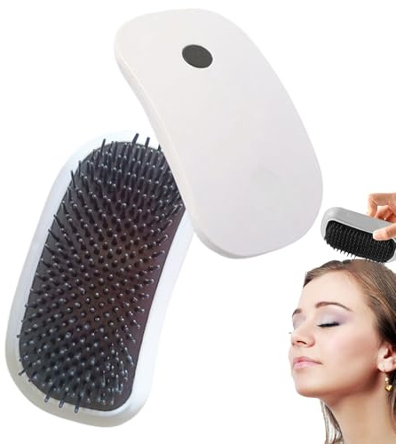 Masajeador Eléctrico Para Cuero Cabellado Masaje Cráneo Anti- | Accesorio Relajante Ducha Spa con Cepillos Estimulantes para Tensiones Nuca y Cráneo Hombres