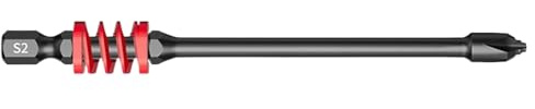Magnetic Screwdriver Bit Set, Phillips for Electric Screwdrivers, Precision Phillips for Shaft with Nut Extension Attachment