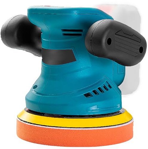 Electric Polisher Machine 3 Speed Settings for Vehicle Waxing Stone Polishing Light Weight Portable Power Tool Eccentric Polishing Machine