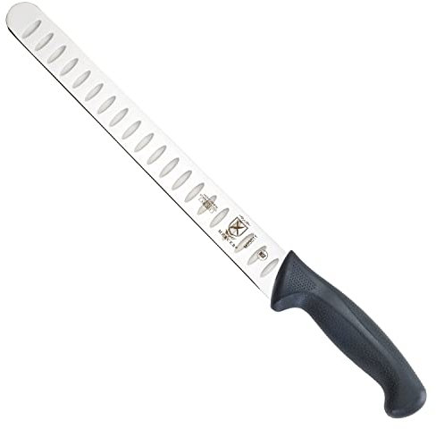 Mercer Culinary M23011 Millennia Slicer with Granton Edge, 11-Inch , Black