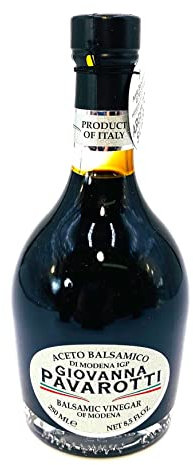 GIOVANNA PAVAROTTI Balsamico Essig Silber, ca. 10 Jahre - Inhalt: 250ml