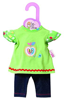 Zapf Creation 870112 - Dolly Moda Shirt mit Leggings, 30-36 cm