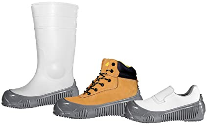 Tiger-Grip EASY MAX sur-chaussure de sécurité, gris, large (41-42), antidérapante