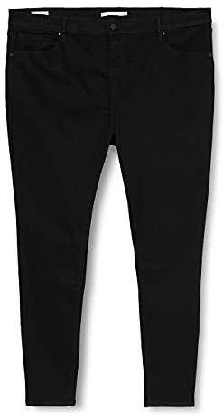 Levi's Plus Size Mile High Super Skinny Jeans dam, Black Celestial, 24 M