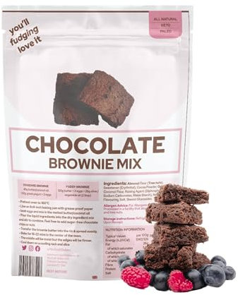 No Guilt Bakes | Chocolate Brownie Mix | Keto | No Added Sugar | Low Carb | 250g Pouch