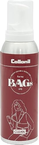 Collonil myBAGs Clean Hygieneschaum für Handtaschen, exklusive Reinigung für Leder und mehr, einfache Anwendung, 100 ml, Rot/Ausflug, einfarbig (Getaway Solids), 5.07