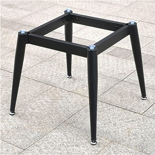 Generisch Stand-Schreibtischgestell, verstellbare Tischbeine, Metallmöbel-Stützbeine, Eisen-Couchtischbeine, Steh-Esstisch-Basisfüße, Höhe 45 cm, mit Saugnäpfen und Schraube (90 x 90 cm (35