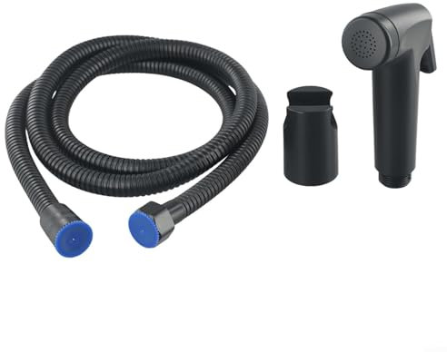 Ergonomisch geformter Hand-Bidet-Kopf, bequem zu halten und zu verwenden (mit Brauseschlauch)