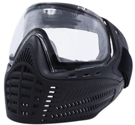 Dickly Fecht-Gesichtsmaske, Gesichtsschutzausrüstung, Gesichtsschutz, Fechtlehrer-Maske für Masque, Schwarz