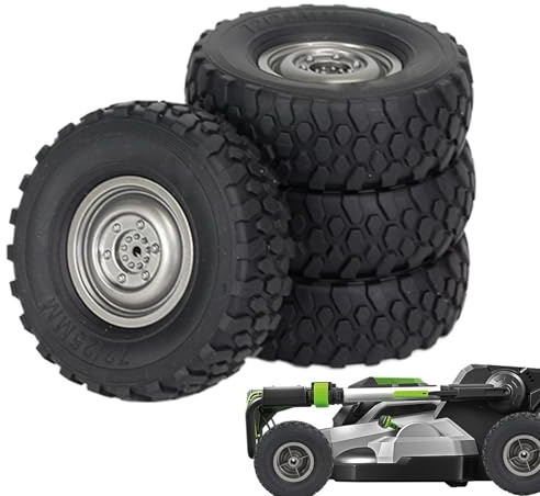 Pneumatici Per Veicolo Telecomandato Sostituzione Pneumatico Auto RC,4 Pezzi Modello Auto Telecomando Pneumatico Ruote Per Auto Giocattolo - Modello Di Auto, Ricambi Auto Telecomando