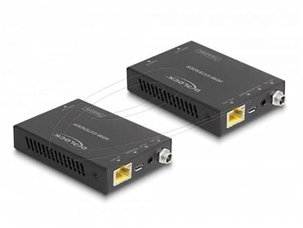 DeLOCK HDMI Extender Setüber Cat.6 Kabel 4K 60 Hz 50 m AV transmitter & receiver