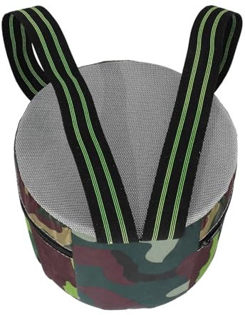 HEMOTON Tragbarer Gartenhocker Gartensitz Anglerstuhl Kleiner Campinghocker 18cm Hoher Pu Schaum Wasserfester Teepflückhocker Robust Für Gartenarbeit Picknick Und Outdoor