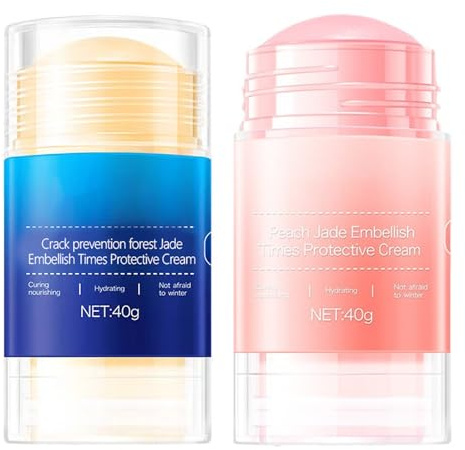 RTQSU Crack Feet Prevention Stick, Anti Crack Foot Cream Stick, Foot Care Cream Cracked Feet, Moisturizing Foot Balm, Softening and Nourishing Cream for For Dry Heels