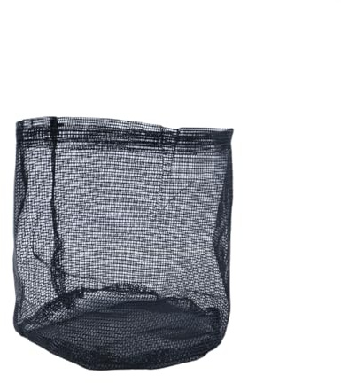 Ausi odlingspåsar för vattenväxter 18 x 18 cm (4 x 7 tum), återanvändbar, ventilerande planteringspåse, för plantor, torvträd, trädgård (svart)