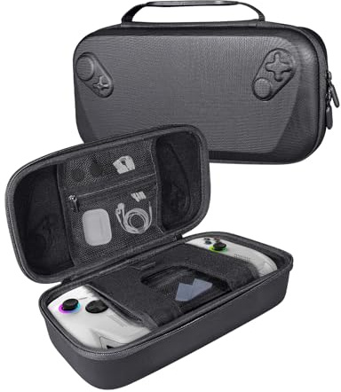 Lycuiw Custodia rigida per ROG XBOX Ally/ROG XBOX Ally X,Borsa di stoccaggio EVA portatile Scatola protettiva,Custodia anti-caduta antiurto per console da gioco e accessori