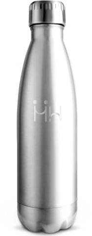 Botella Agua Acero Inoxidable 750ML, Sin BPA, Acero Inoxidable 18/8, Botella Agua Gimnasio Termica, Garrafa Termica, A Prueba de Fugas Reutilizable, Cantimplora para Camping, Gimnasio, Deportes