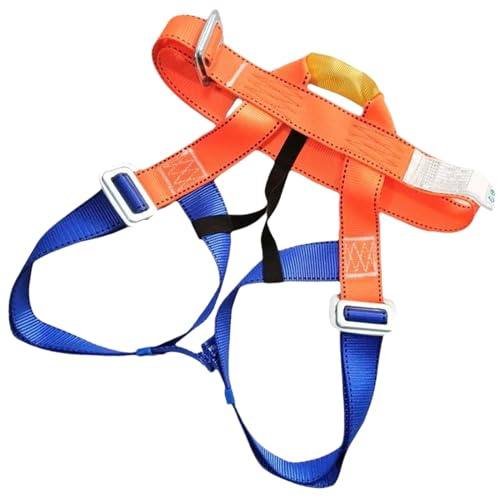 – Halbkörper-Sicherheitsgurt, dicker Feuerrettungs-Taillengurt, Abseil-Kletterausrüstung, Polyester-Berggurt, Sicherheit beim Schweißen, Dachbau