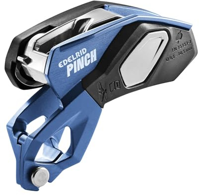 EDELRID Sicherungsgerät Pinch (zweite Bremsstufe, Anti-Panik Funktion, direkte Gurteinbindung)