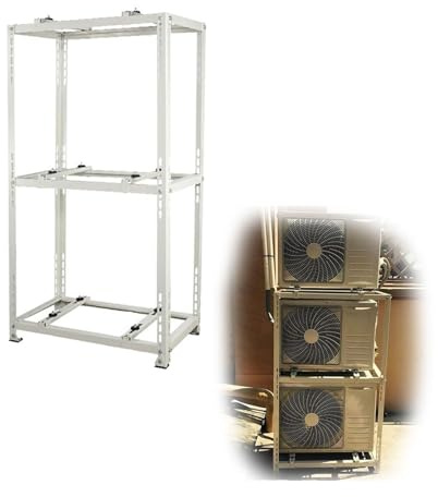 Soporte de suelo para aire acondicionado mini split, soporta bombas de calor de hasta 300 libras