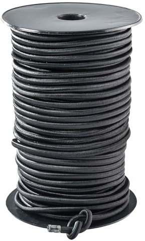 Corderies tournonaises Spannschloss, Schwarz, 6 mm