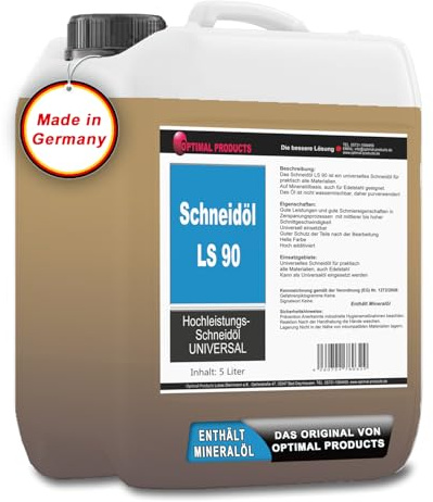 Schneidöl Hochleistungs Kühlschmierstoff 5 Liter LS 90