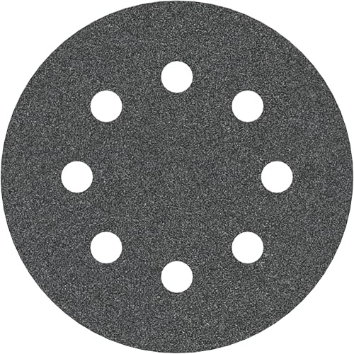 Bosch 5x PRO Plastic and Hard Stone F355 Schleifscheibe (für Beton, Harter Stein, Ø mm, Körnung 120, Professional Zubehör Exzenterschleifer)