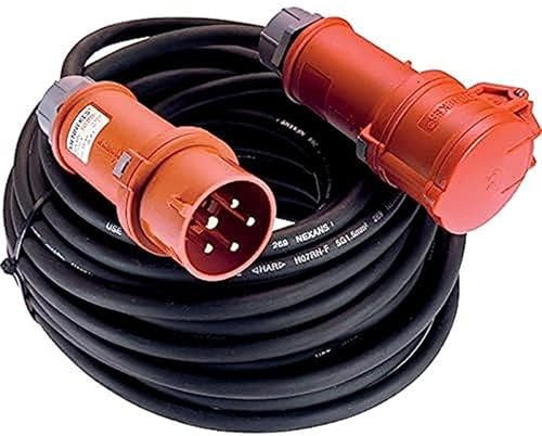as - Schwabe Starkstrom Verlängerungskabel 10 m H07RN-F 5G4-60549