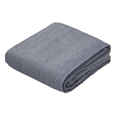 PAT Europe B.V. Zeltteppich Grau Vorzeltteppich Metall Ösen Vorzeltboden (2,5 x 3 Meter)