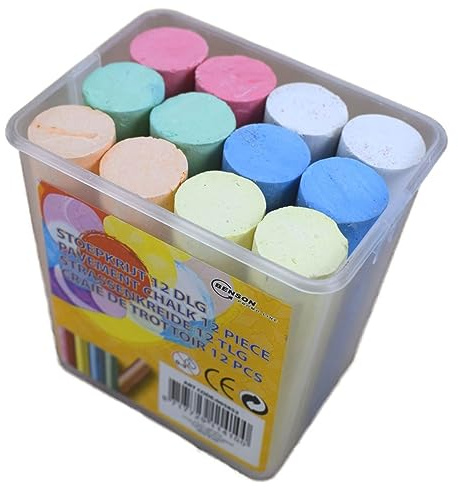 Benson Children's Street Chalk 2 x 12 Pieces