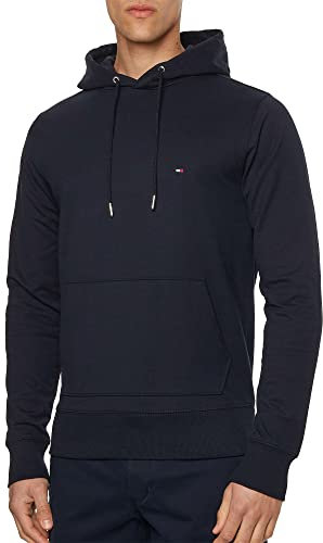 Tommy Hilfiger Herren Hoodie 1985 mit Kapuze, Blau (Desert Sky), XS