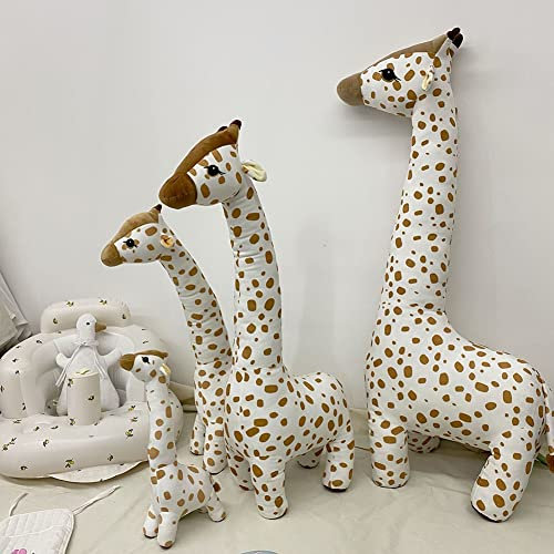 67cm Giraffe Kuscheltier, Süße Giraffe Stofftier Plüschtier Giraffe Stehend Groß Kuscheltiere Plüsch Puppe Braun Weiche Giraffe Spielzeug Geburtstagsgeschenk für Kinder Baby Jungen Mädchen